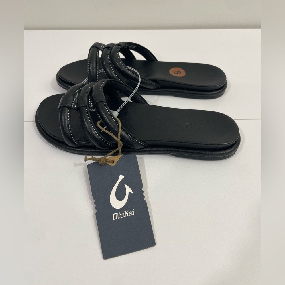 Women's OluKai Sandals Tiare Slide Shoes New NWT Sz‎ 8